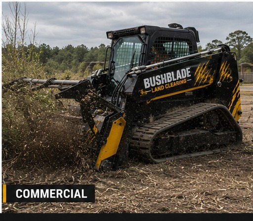 Bush Blade skid steer mulcher — Commercial